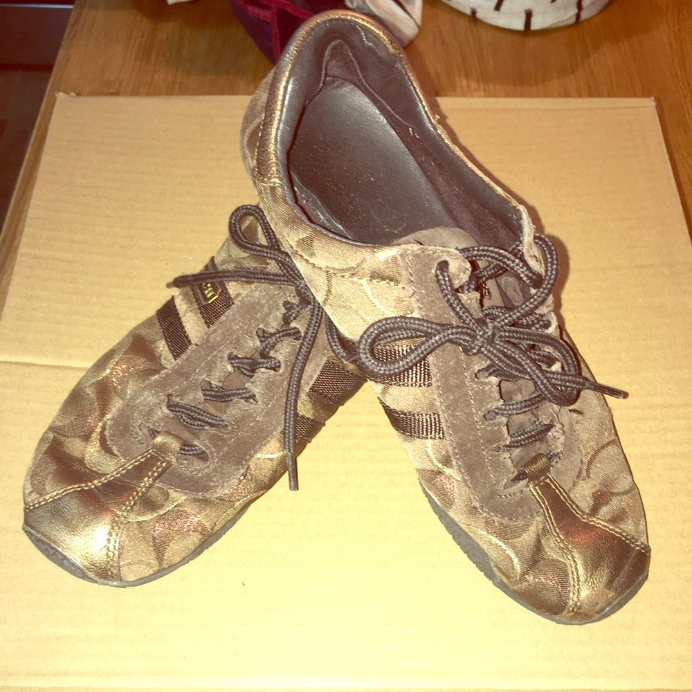 Coach Metallic Sneakers